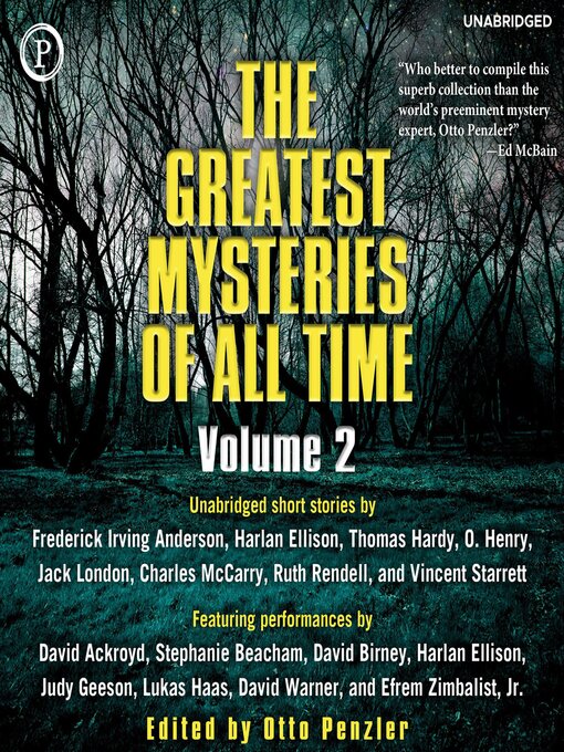 Title details for The Greatest Mysteries of All Time, Volume 2 by Otto Penzler - Available